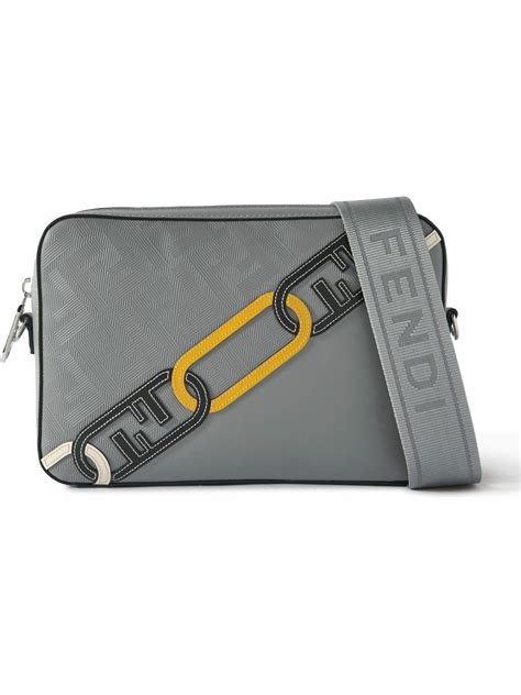 fendi roma messenger bag|genuine fendi messenger bags.